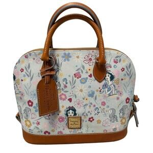 Disney Dooney And Bourke Snow White Flower And Garden 2023 Satchel Bag NWT